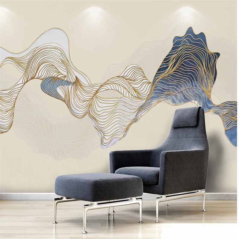 

wellyu papel de parede Custom wallpaper New Chinese abstract ink landscape wall decorative painting papier peint behang