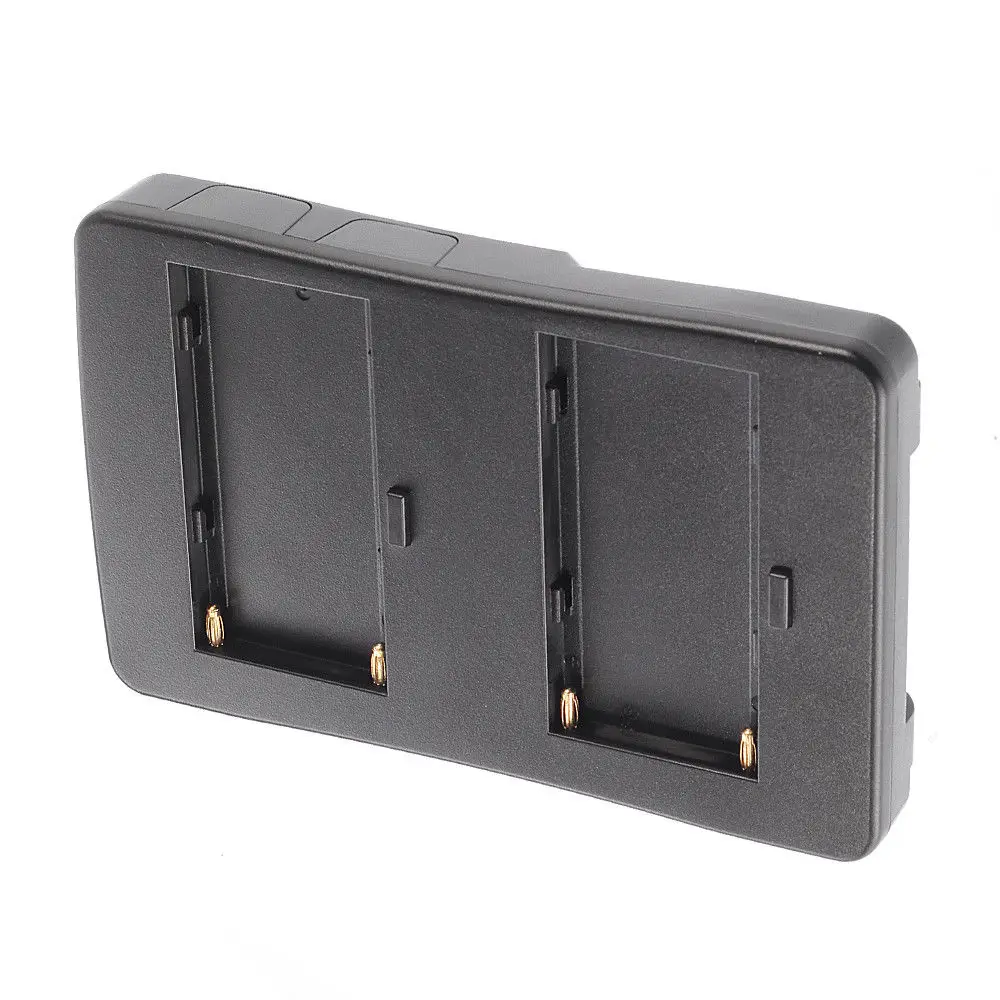 NP-F Battery External to V-Mount Adapter Plate Converter for 2 Sony NP-F970 NP-F770 570 550 530 330 DSLR