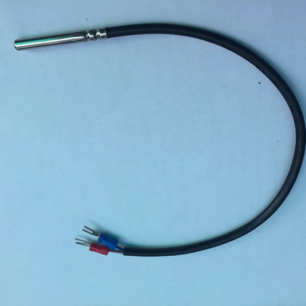 Free ship 50pc NTC thermistor 10k B3435 ntc probe 6*50MM 10k sensor 1% 1M ntc 10k 3435 ntc waterproof sensor