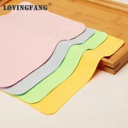 5 Pcs/Lots High Quality Chamois Glasses Cleaner 145*175mm Microfiber Glasses Cleaning Cloth For Lens Phone Screen Cleaning Wipes