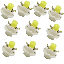 Etsy B8.4 LED araba cob Dash kurulu ampul B8.4D gösterge paneli DC 12V göstergesi lamba ışığı araç beyaz mavi yeşil kırmızı 10x