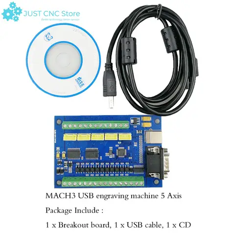 MACH3 USB CNC 드라이버 브레이크 아웃 보드 조각 기계 MPG 스테퍼 모션 컨트롤러 카드가있는 5 축 100K 전자 handw MACH3 USB CNC 드라이버 브레이크 아웃 보드 조각 기계 MPG 스테퍼 모션 컨트롤러 카드가있는 5 축 100K 전자 handw