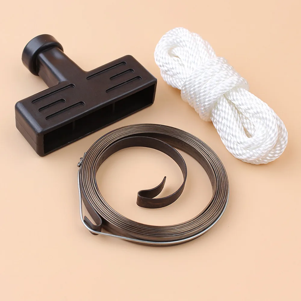 Kit de cuerda de agarre de mango de resorte de arranque de retroceso para HONDA GX120, GX160, GX200, 168F, 170F, 5,5/6.5hp, Motor recortador, desbrozadora