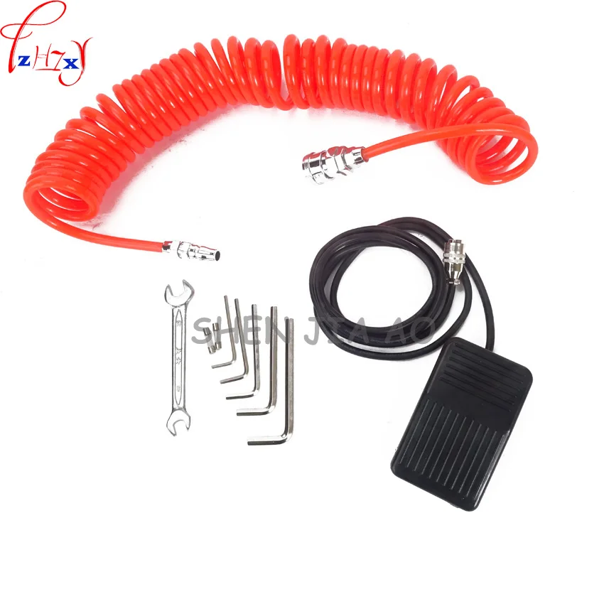 220V 1 SET Pneumatic bronzing machine, barge under bit machine heating, lace processing, Automatic gilding principle