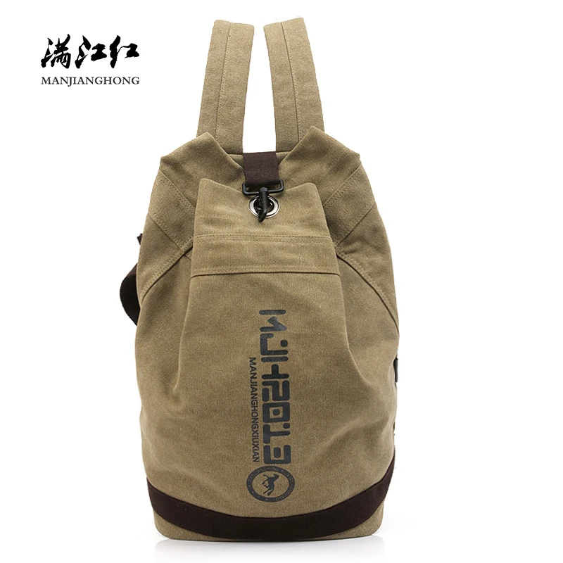 

Fashion Printing Canvas Drawstring Backpack Women Vintage Men Travel Backpack Casual School Bags For Teenage Girls Boys 1138