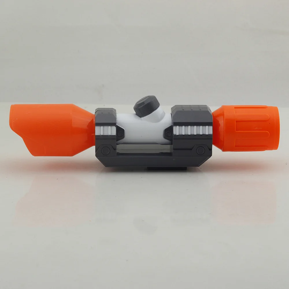 Modified Part Front Tube Sighting Device for Nerf Elite Series - Orange + Grey