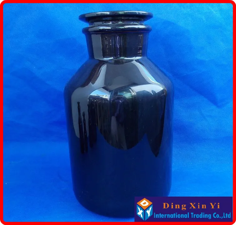 5000ml Wide mouth reagent bottle,5000ml Amber Laboratory Bottle  with ground-in glass stopper