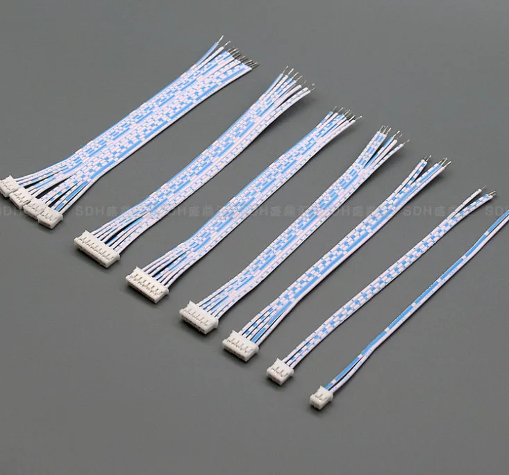 

100 SETS Mini Micro JST-PH 6-Pin Connector plug with Wires Cables 150MM
