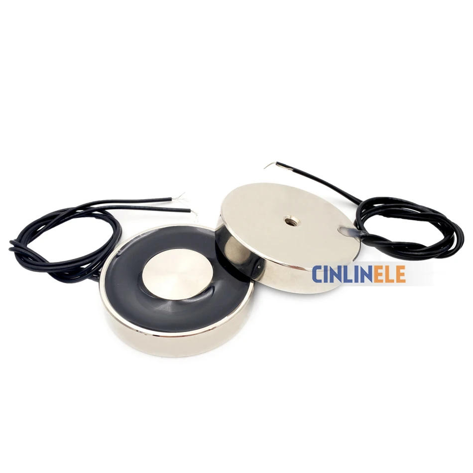 D38mm * 8mm 8KG/80N Holding Elektrische Magnet Hebe Magnet Sucker Elektromagneten DC 6V 12V 24V Nicht-standard benutzerdefinierte