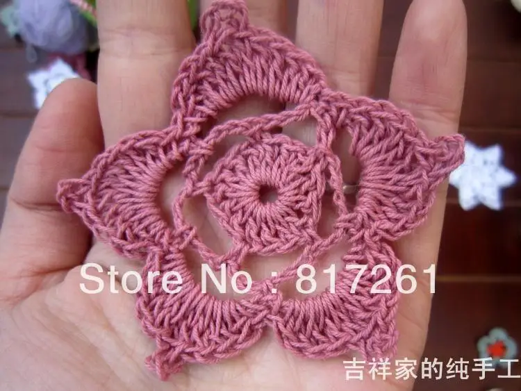 Free shipping 30pic/lo t5-6 cm 2014 new flowers cutout lace patches as cloth accessories bag attached DIY material props