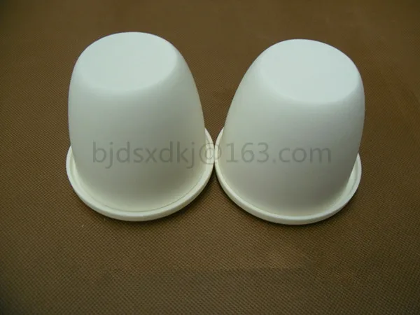 

99.3% alumina crucible / 50ml / with lids / Arc-Shaped / corundum crucible / Al2O3 ceramic crucible / Sintered crucible