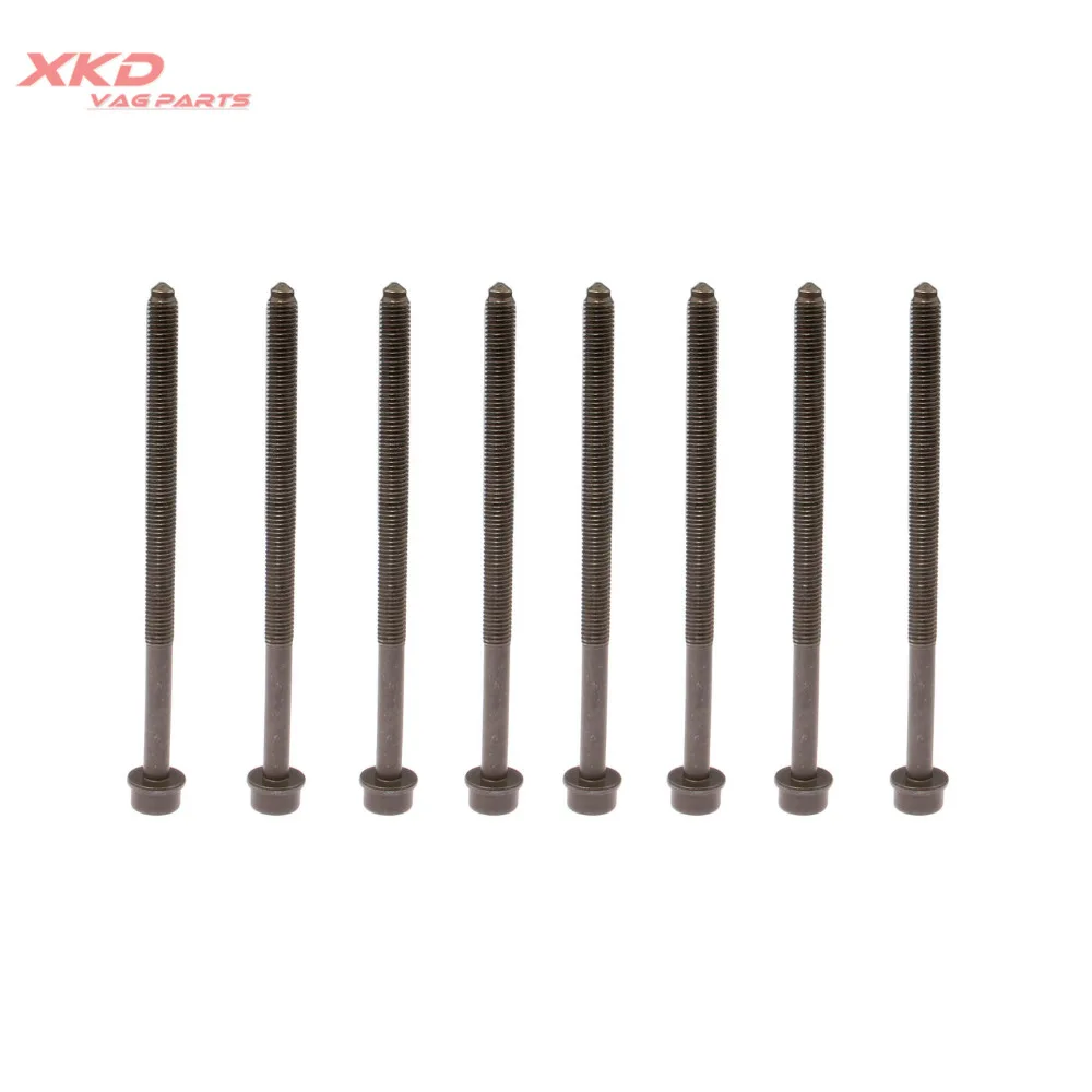 8* Cylinder Head Bolts M10*170 Set Fit For VW Touareg AUDI A4 A5 A6 A7 A8 3.0T WHT 005 739 143219801 CGEA/CGFA/CJTA/CYJA