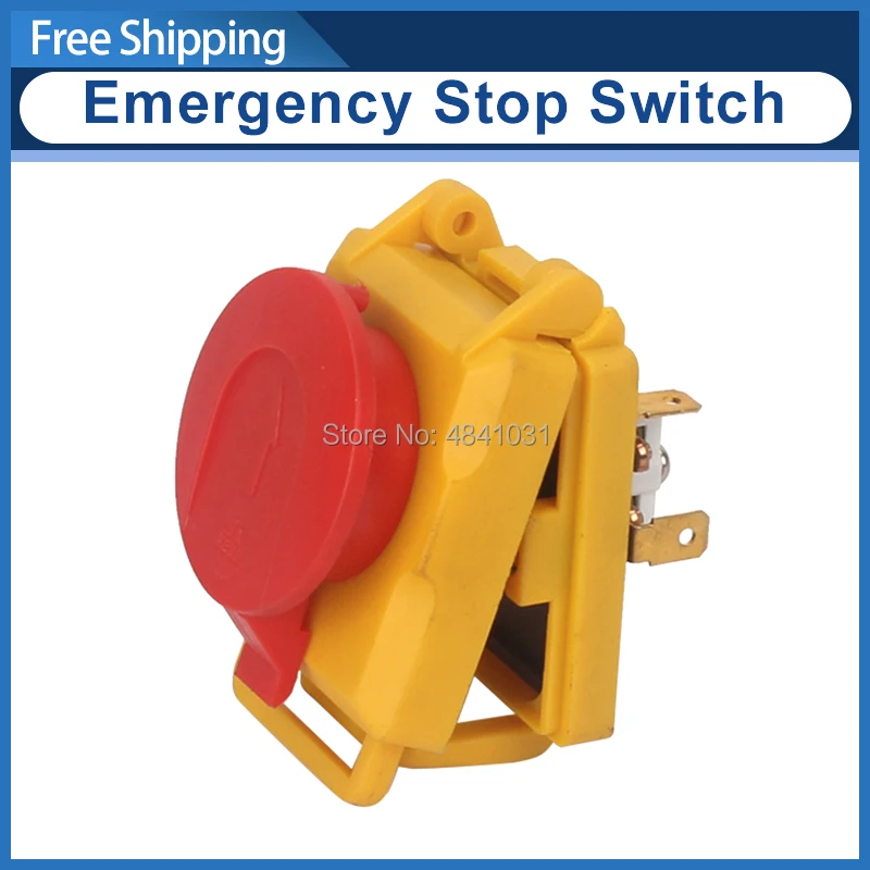 

Power Emergency stop switch Urgent Stop Switch For SIEG X2-137 Grizzly G8689 JMD-1L Craftex CX605 Little Milling 9 Clarke CMD300