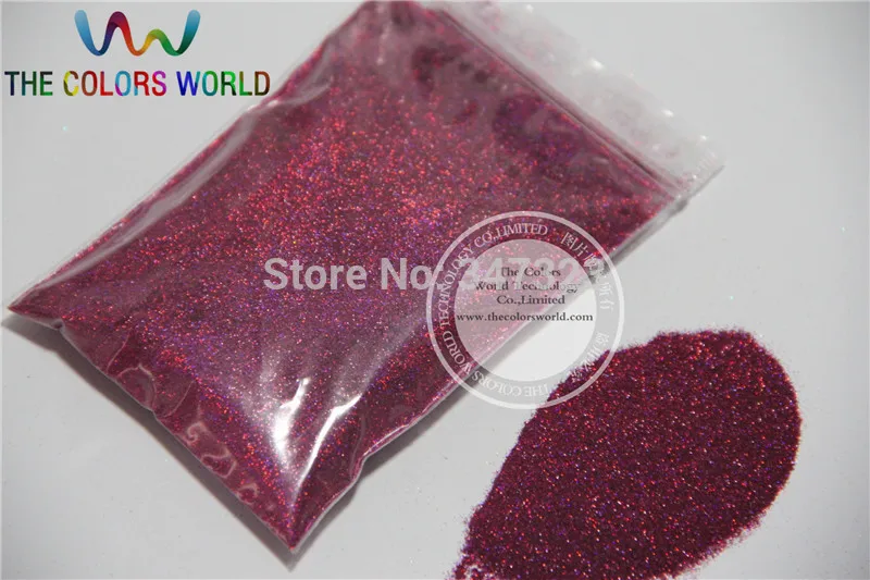 

Laser Holographic Plum Color 0.1MM 004 Fine Glitter Crafts Soapmaking Tatto Spa Products Ultrafine 1 Lot =50g