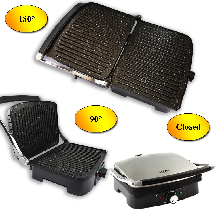 Electric Grill Machine BBQ Meat Roast Grill DIY Non-stick Pan Steak Sausage Barbecue Machine Smoke Free Grilling Machine