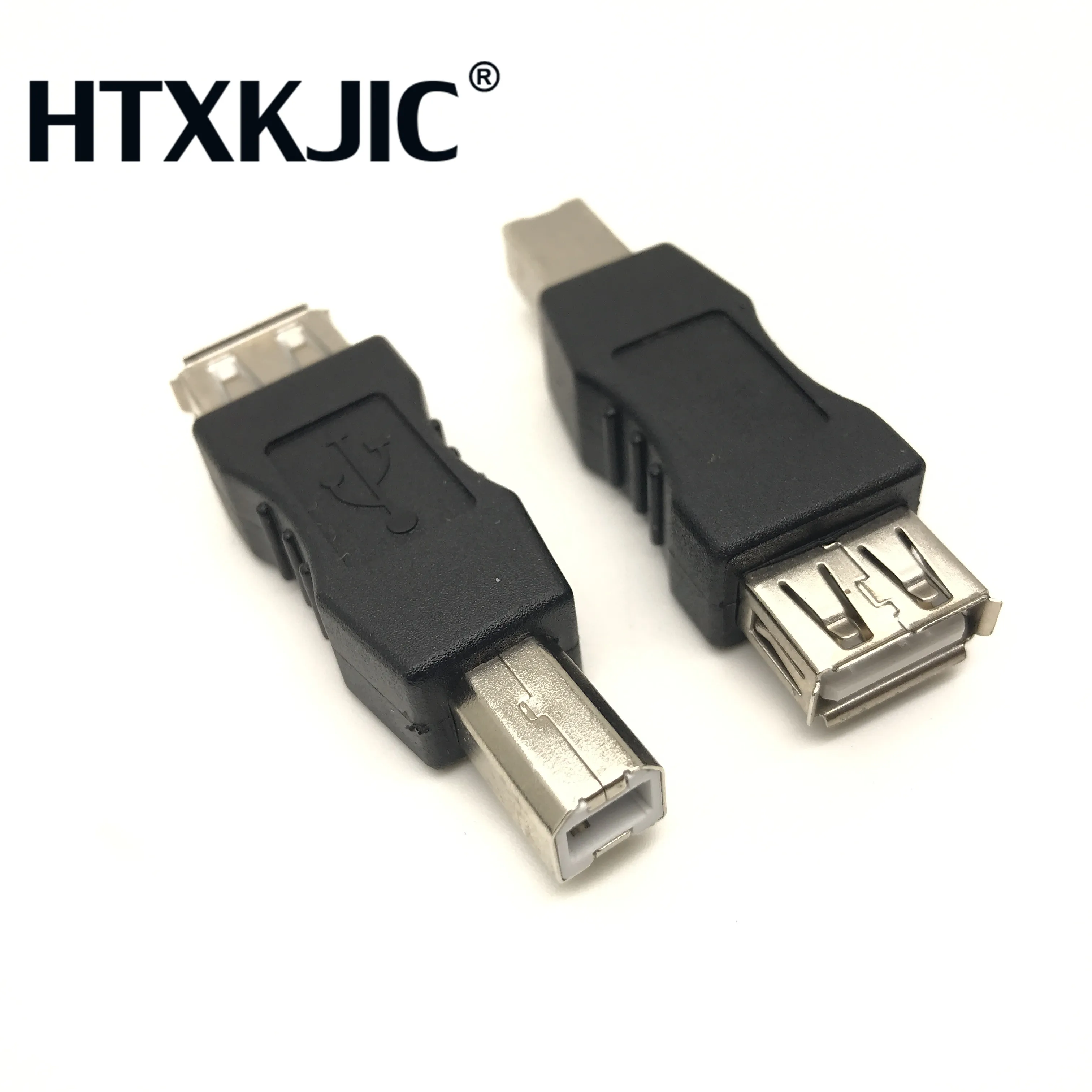 عالية السرعة USB 2.0 نوع A أنثى إلى نوع B ذكر USB طابعة الماسح الضوئي محول مزامنة البيانات مقرنة محول موصل USB 2.0 ذكر