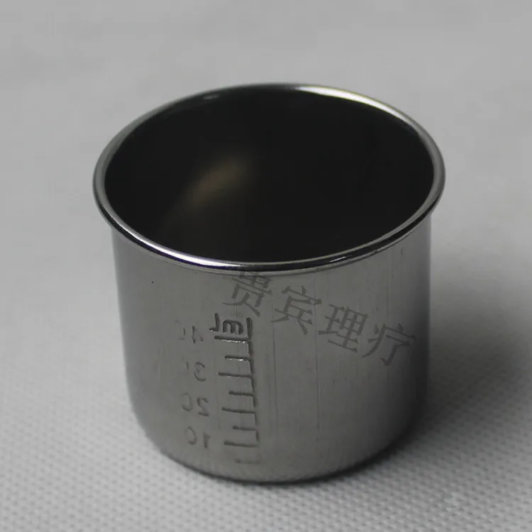 1pcs 304 health stainless steel medication cup small cup theseeggs measuring cup 40ml dial stainless steel measuring cup