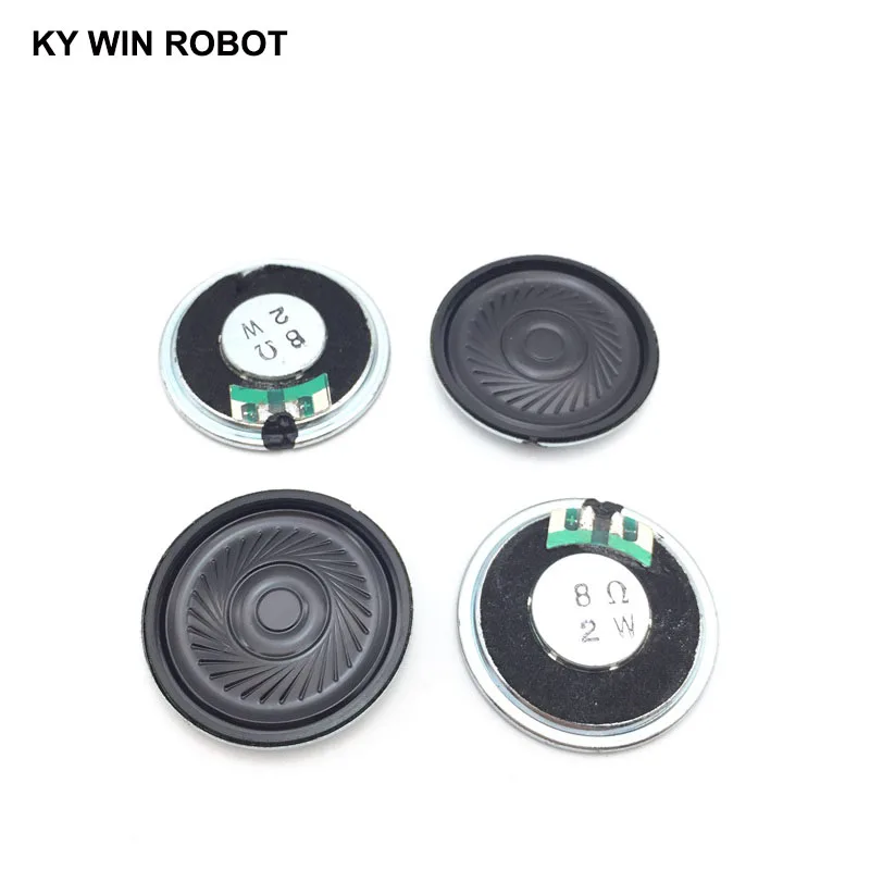 5 pz/lotto nuovo altoparlante ultrasottile 8 ohm 2 watt 2 W 8R diametro altoparlante 36MM 3.6CM spessore 5MM