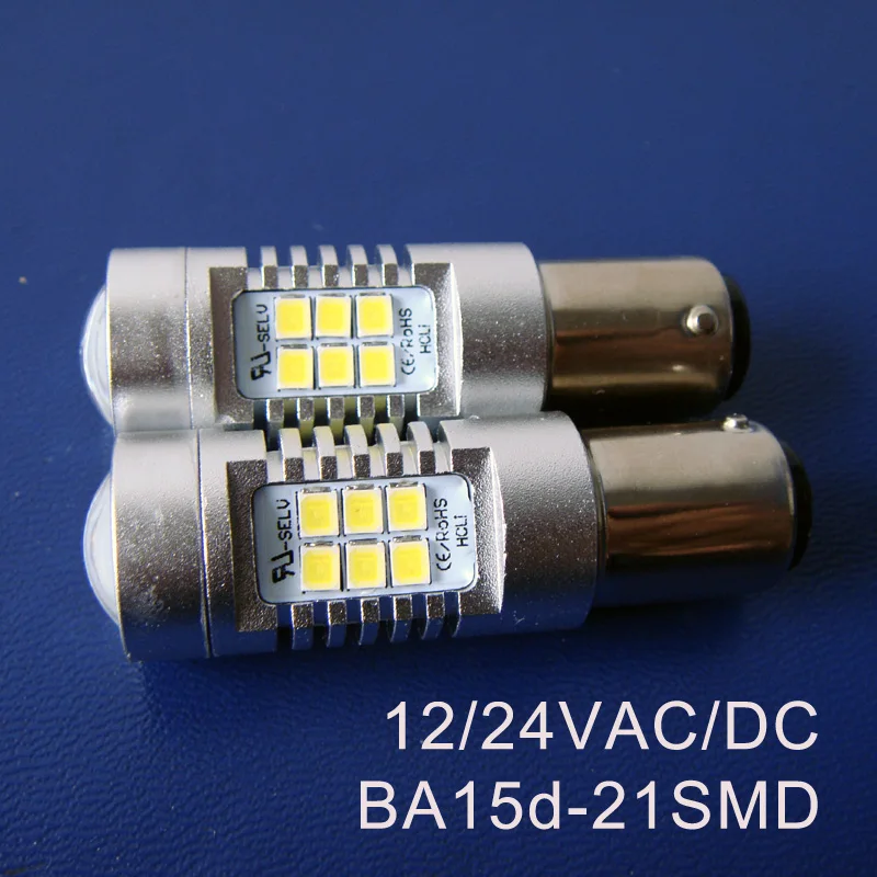 

High quality 12/24VAC/DC 10W BA15d Led Boat Ship Yacht Lamp Bulbs 1142 led Warning Signal light Bulbs 24V free shipping 5pcs/lot