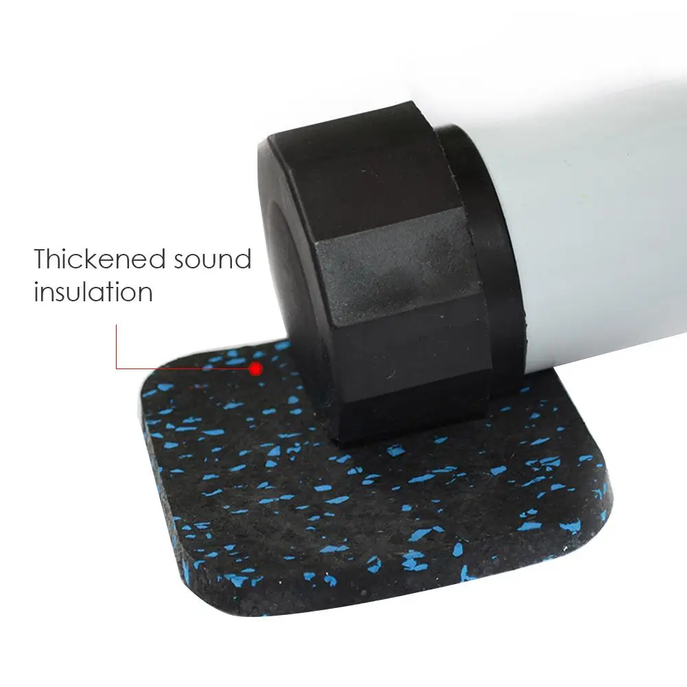 4PCS Rubber Treadmill Mat Sound Insulation Cushion Thickened Damping Home Fitness Equipment