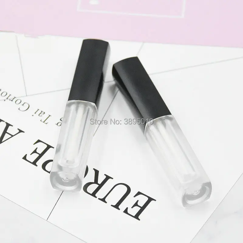 Frosted Empty Lip Gloss Tubes Container With Brush Make up Toll For Lip Gloss Cosmtic Container F582