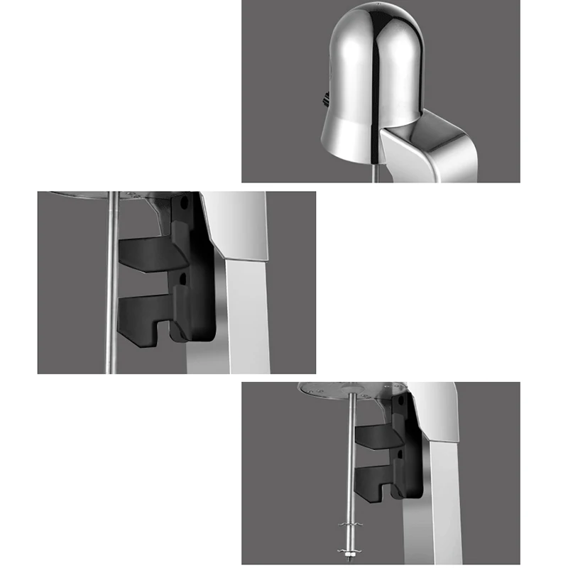 ماكينة صنع مخفوق الحليب التجارية الفاخرة ذات الرأس المزدوج، خلاطات اللبن الكهربائية، خلاط خلط رغوة الشاي والحليب