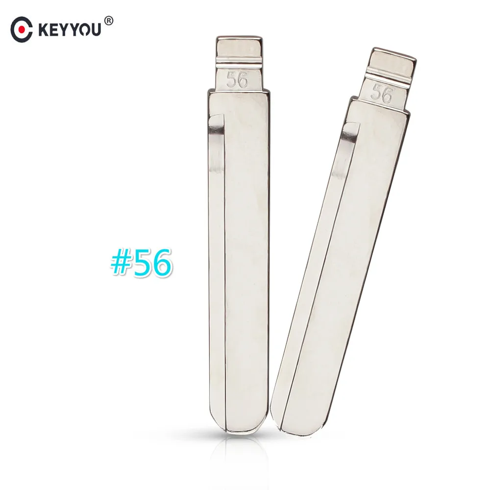 KEYYOU NO. 56 # Key Blade For 56 # BYD F3 Geely Vision Lifan 620 ,Car Blank Replacement Key Blade