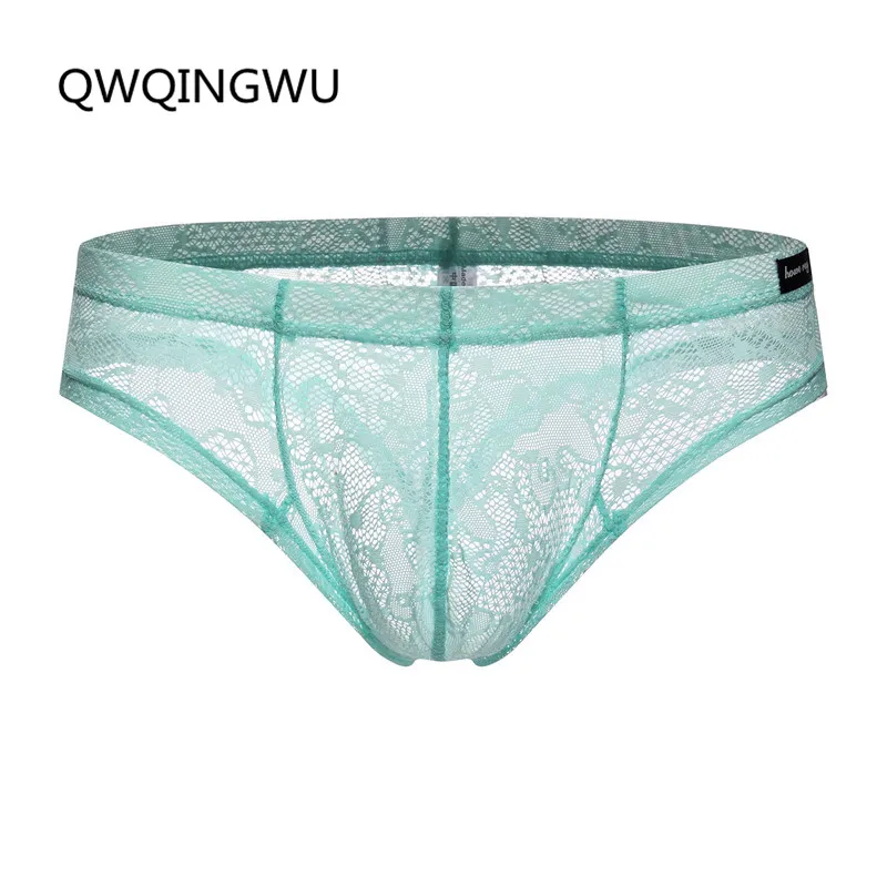 Men Underwear Sexy Briefs Mens Underwear Men Brief Mesh Gay Underpants Lace Transparent Panties Briefs Penis Pouch Men Briefs