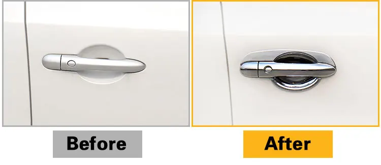 For Renault Koleos Luxurious Chrome Door Handle Covers 2007-2015 Accessories Trim Set of 4Pcs Car Styling 2009 2010 2013 2014