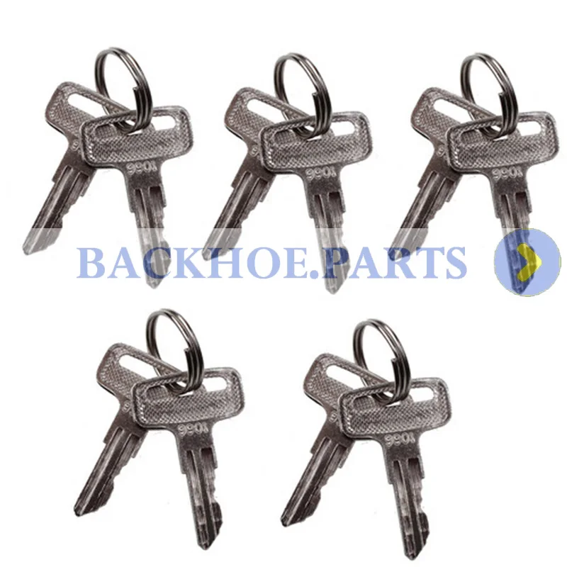 

5 Pairs/lot Ignition Keys 9901 2860030 for JLG Scissor Lift T350 600AJ 1532E2 Scissor Boom Construction E2/E600/33RTS