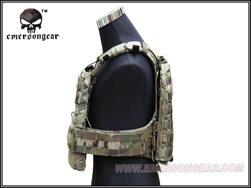 Emersongear-adaptive vest for airsoft combat AVS, em7397b, heavy version aor2