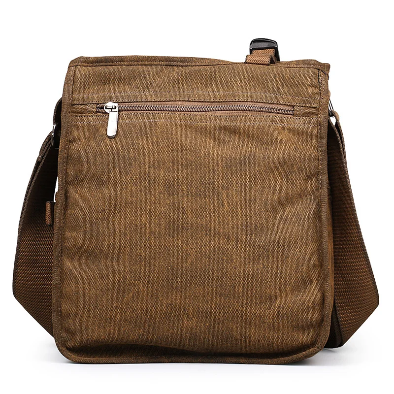 shou Ruil Retro Canvas Shoulder Bags Multifunction Man Leisure Tooling Messenger Package Vintage Handbag European American Style