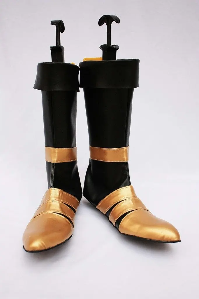 VII FF7 Vincent Valentine Shoes Cosplay Dirge of Cerberus : Final Fantasy Vincent Valentine Cosplay Boots Shoes Custom Made