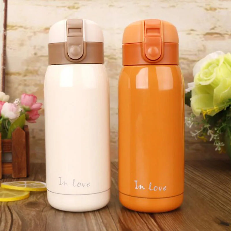 

350ml Thermos Mug Coffee Cup With Lid Thermocup Seal Stainless Steel Vacuum Flasks Thermoses Thermo Mug For Kids My Water Bottle