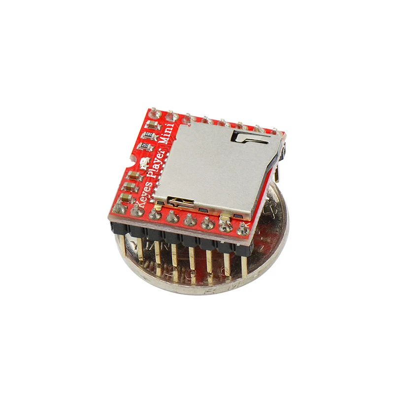 Aokin Mini MP3 Speler Module TF Kaart U Disk Mini MP3 Speler Audio Voice Module Board Voor Arduino DFPlay Min board