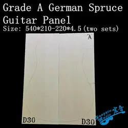 Class A full veneer guitar spruce panel Germany European Alps spruce Making guitar accessories materials