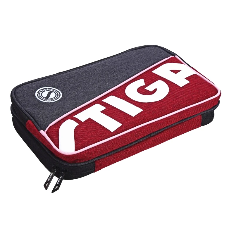 STIGA Table Tennis Rackets Bag New Double Layer Square Round for Training Professional Balde Bat Paddle STIGA Racket Ping Pong C