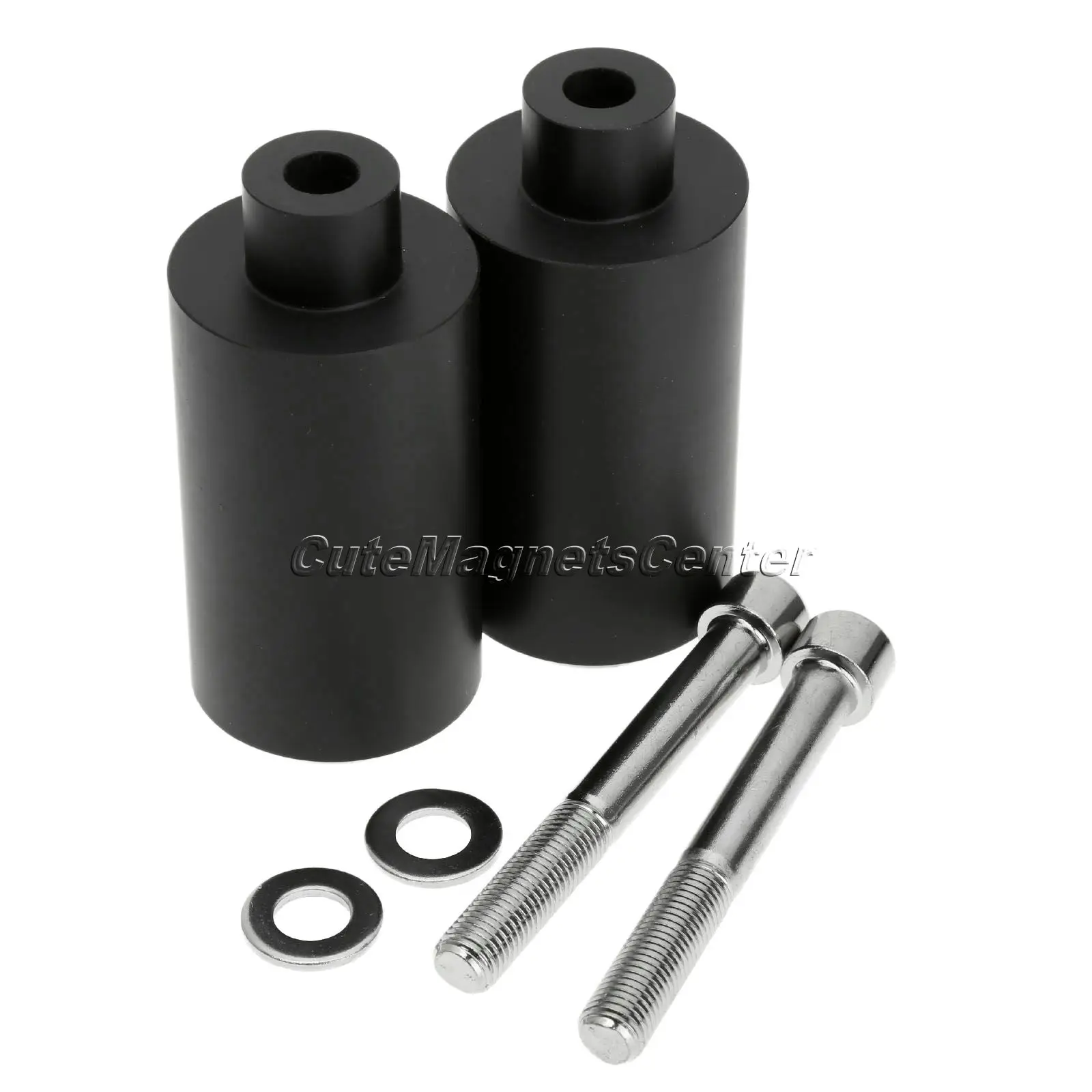 Motorcycle Frame Sliders No Cut Crash Protector Black For Yamaha FZ1 FAZER 1000 2006-2008 2007 Delrin Crash Pad Motorcycle Parts