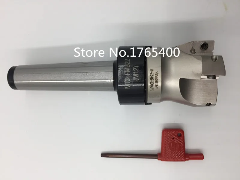 Novo m12 mt3 fmb22 com bap400r 50-22-4t rosto fresa & 10 peças apmt1604 inserções de carboneto cnc moinho