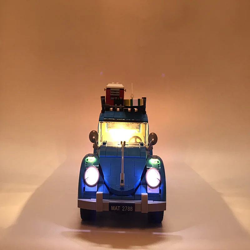 Led Light Set For Lego technic 10252 City Car Beetle Model Compatible 21003 Blocks Toys technic Car Beetle Lighting Set