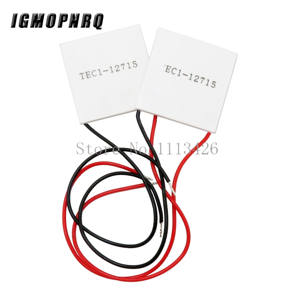 10pcs/lot TEC1 12715 TEC 1 12715 136.8W 12V-15.4V 15A TEC Thermoelectric Cooler Peltier (TEC1-12715)