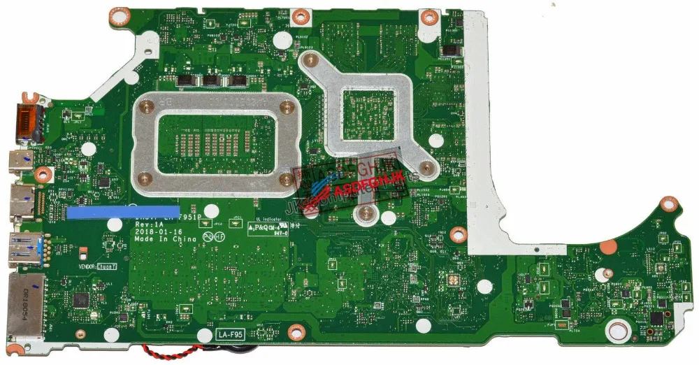 Original FOR Acer AN515-53 Motherboard GTX1050Ti/4GB w/ i5-8300HQ 2.3Ghz CPU NB.Q3L11.001 NBQ3L11001 LA-F951P Fully tested