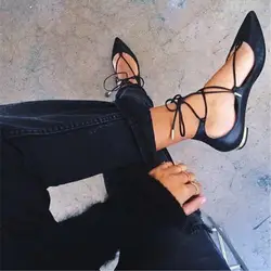 Impera Christy Lace Up Ankle Tie Flats Women Sandals Boots Leather Gladiator Sandals Women Cage Casual Shoes Woman Sandalias