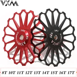 VXM MTB Road Bike Ceramic Pulley Alloy Rear Derailleur 8T/10T/11T/12/13T/14T/15T/16T/17T Guide Bike Ceramic Bearing Jockey Wheel