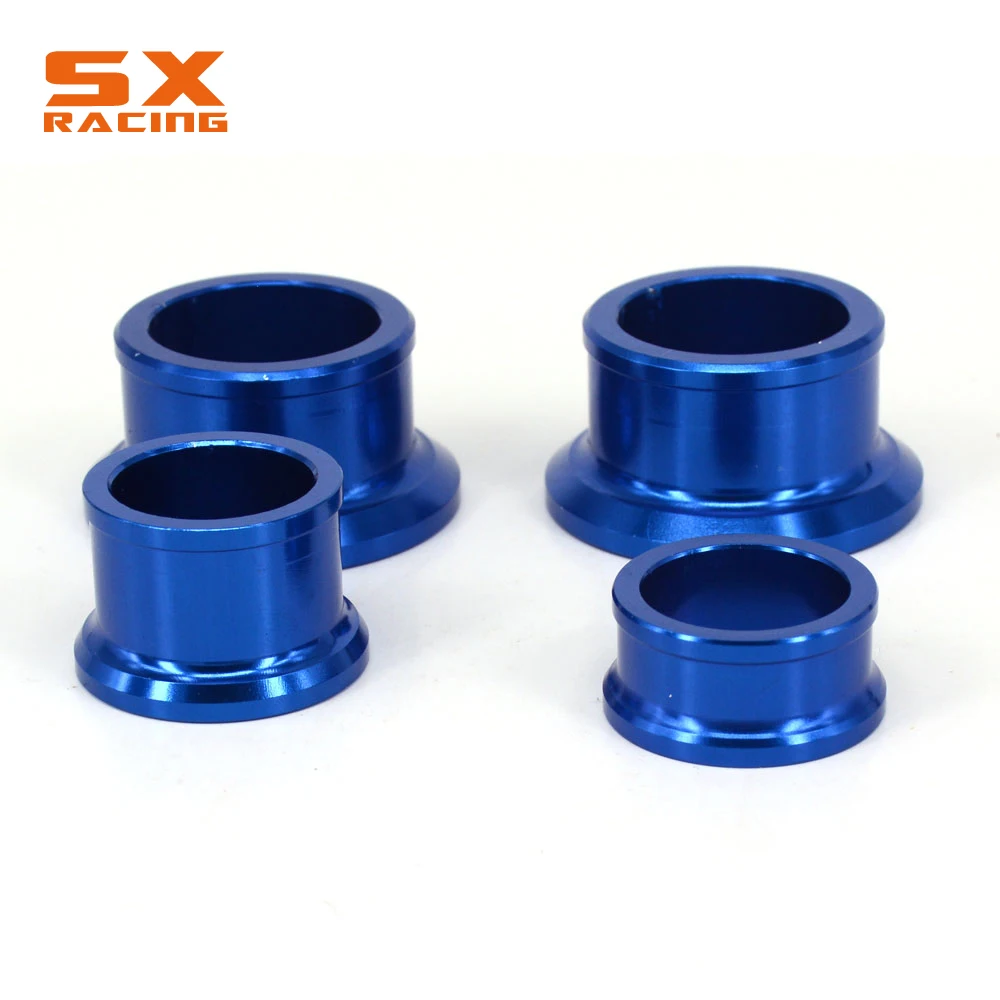 Motorbike CNC Front And Rear Wheel Hub Spacer Set For YAMAHA YZF250 YZ250F YZF450 YZ450F 2009 2010 2011 2012 2013 Dirt Bike