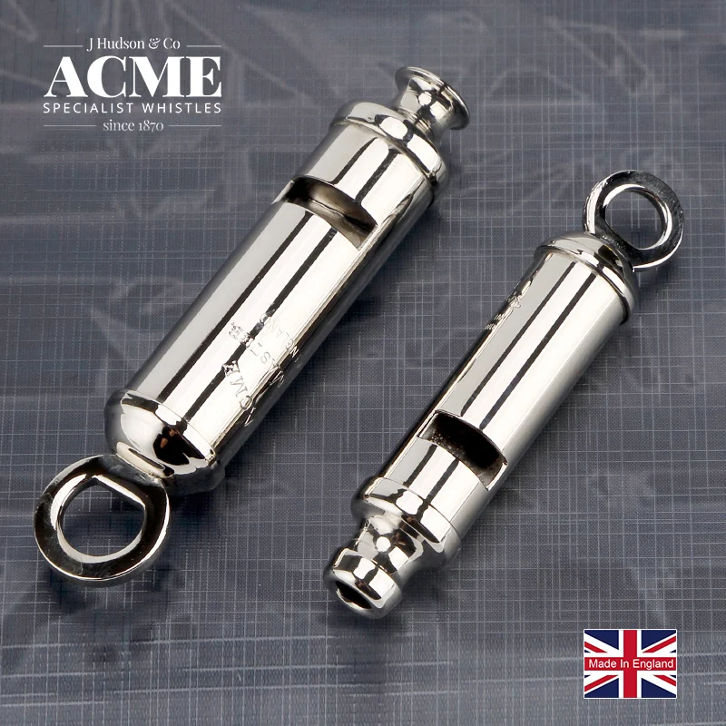 ACME Scout 50.5/CITY 47 Scout Metal Seamless Welding Laser Lettering Personality Pendant Whistle Necklace Accessories Whistle