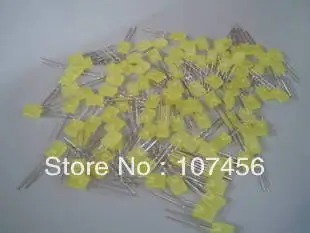 1000pcs 2X5X7mm yellow Ultra Bright diffused yellow LED  Lamps New