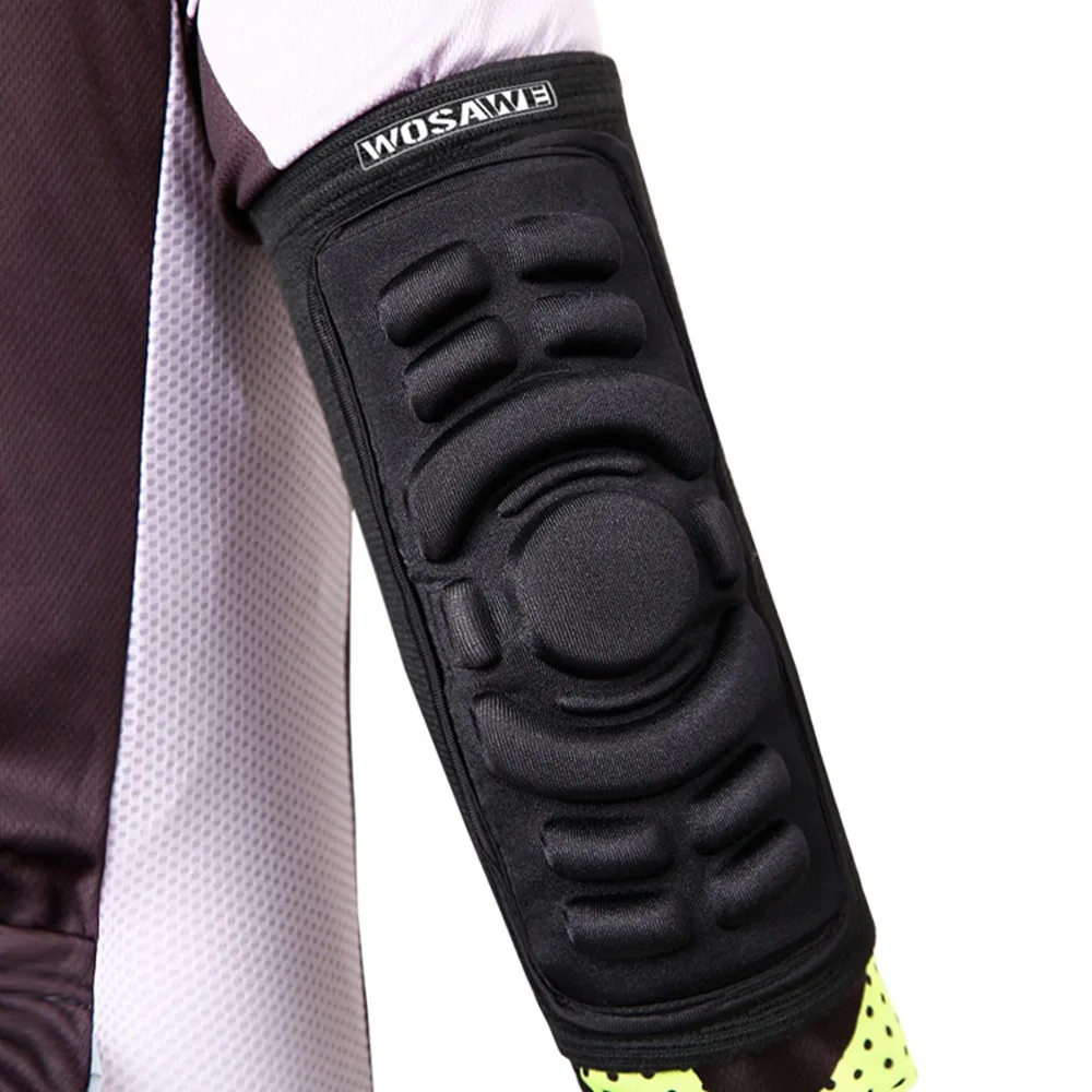 Breathable Football Basketball Snowboarding Skating Cycling Sports Arm Sleeve Elbowpad Protector Elastic Elbow Pad