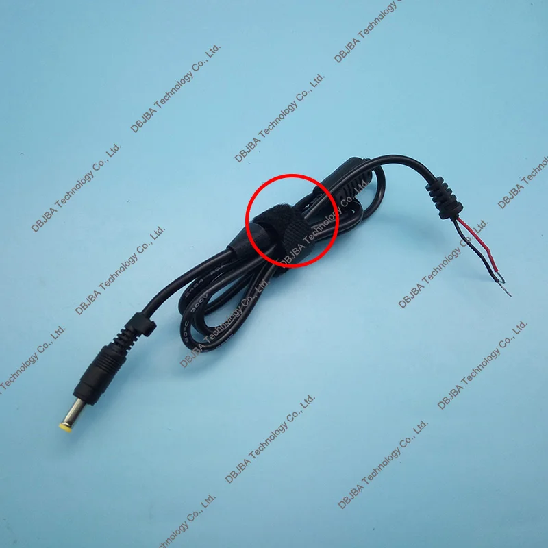 DC for 4.8 x 1.7mm 4.8*1.7mm Power Supply Plug Connector With Cord / Cable For HP Compaq Laptop AC Adapter