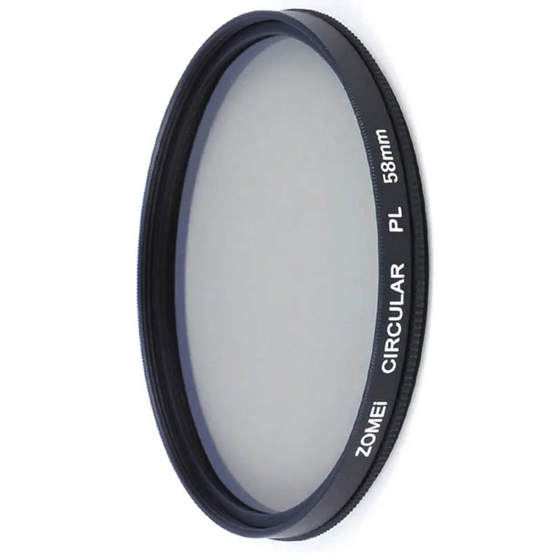 Zomei 37/40.5/49/52/55/58/62/67/72/77/82/86mm CPL Circular Polarizer Filter for Canon Nikon Sony Olympus Pentax Camera Lens